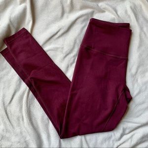Zella High Waist Leggings, Size M